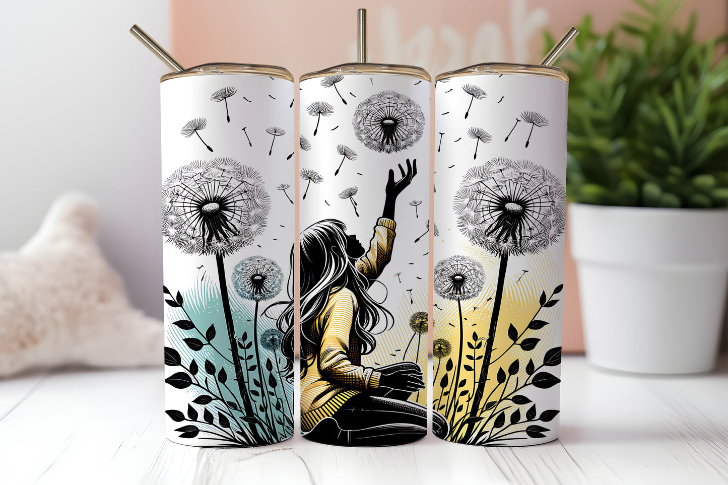 Pop Art - 20oz Printed Straight Tumbler