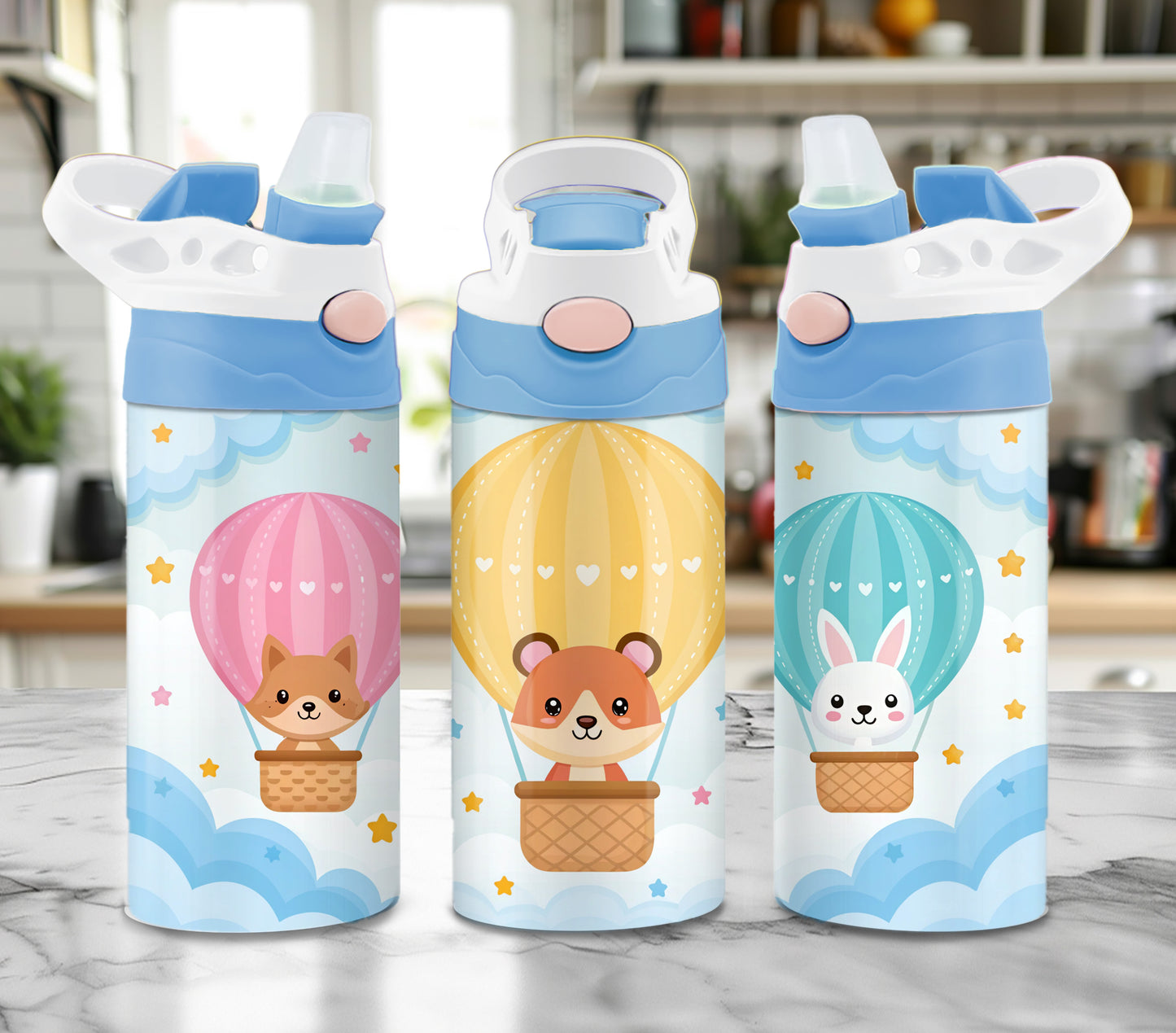 Air Balloons - 12oz Kids Tumbler