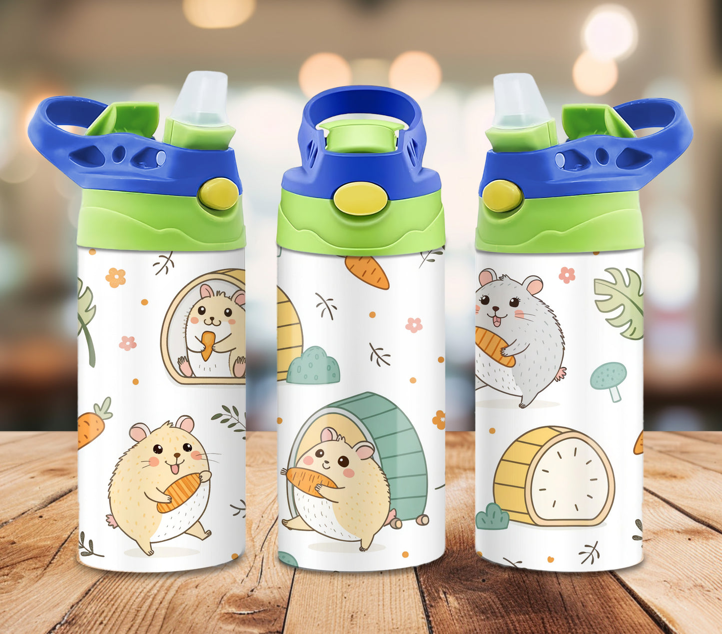 Cute Hamster - 12oz Kids Tumbler