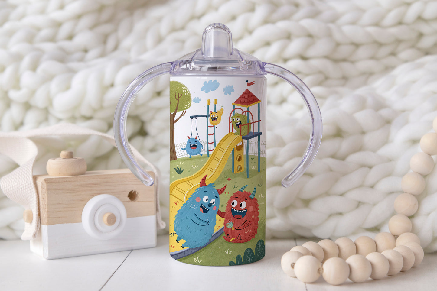 Monster Playground- 12oz Kids Sippy Cup