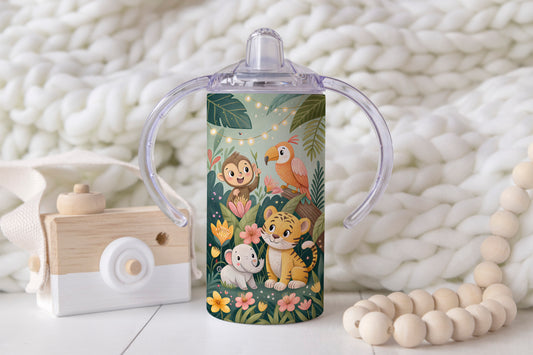 Jungle Friends - 12oz Kids Sippy Cup