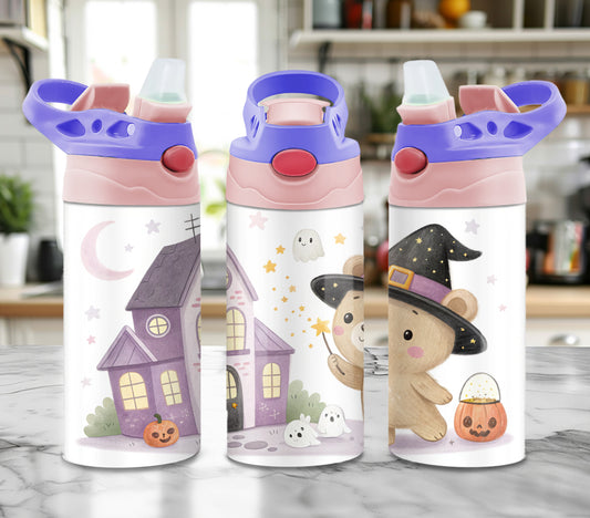 Cute Halloween - 12oz Kids Tumbler