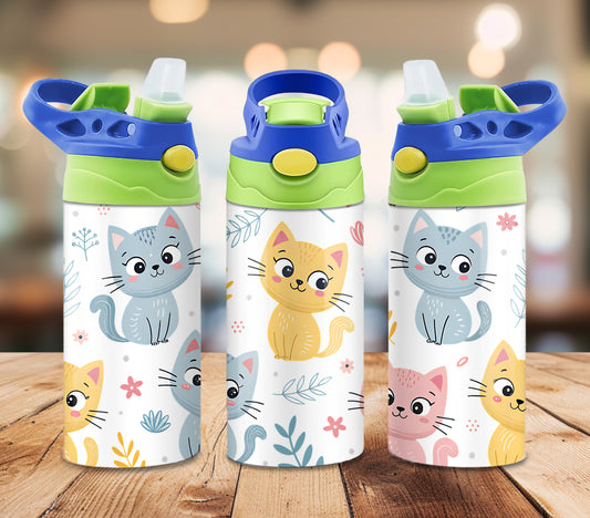 Sweet Cats - 12oz Kids Tumbler