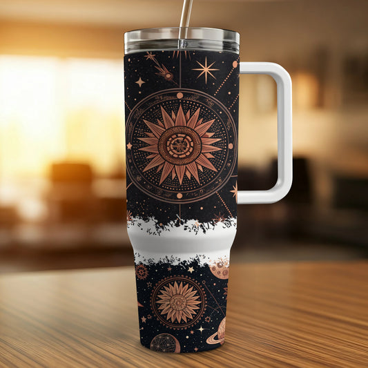 Floral - 40oz Printed Tumbler