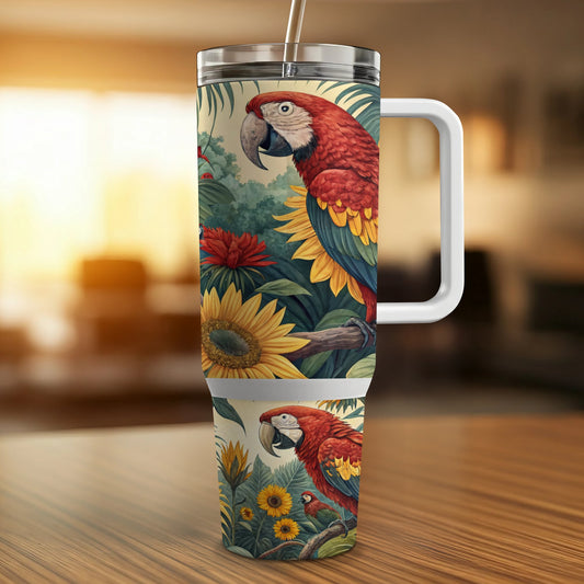 Tropical Paradise - 40oz Printed Tumbler
