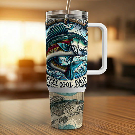 Fishing - 40oz Printed Tumbler