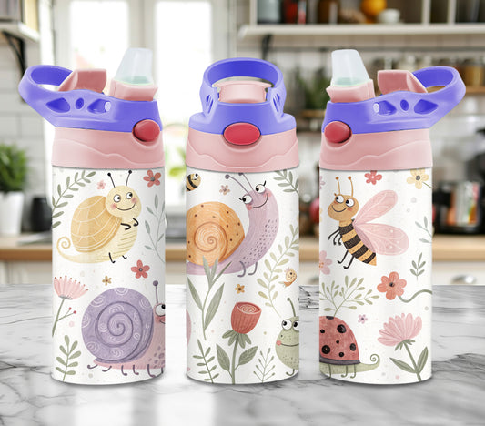 Cute Snails - 12oz Kids Tumbler