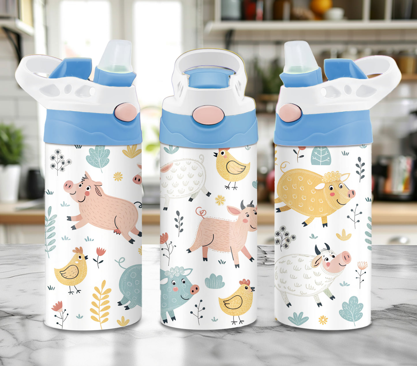 On The Farm - 12oz Kids Tumbler