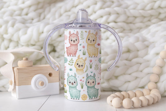 Baby Llama's - 12oz Kids Sippy Cup