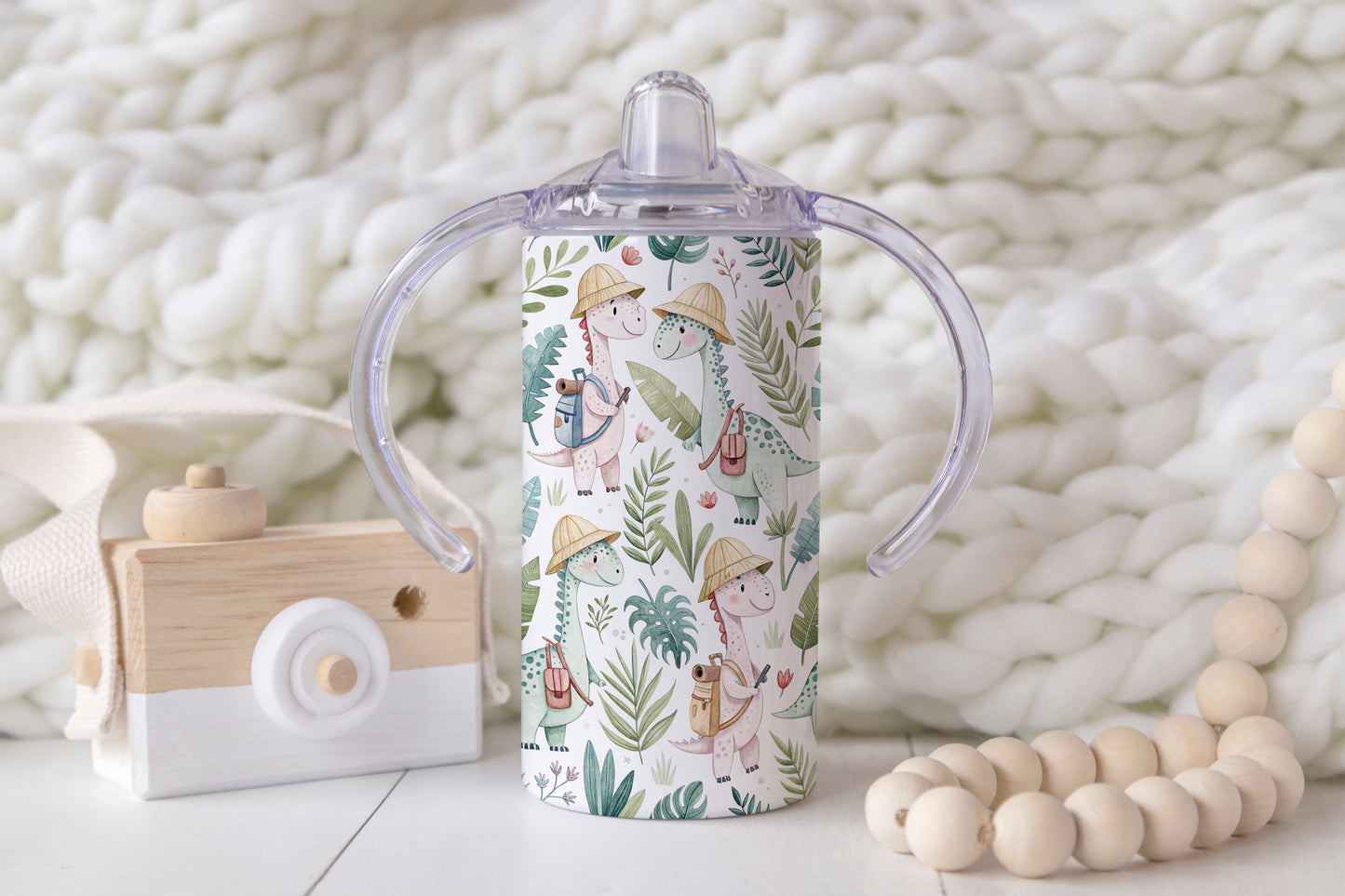 Dino Forest - 12oz kids Sippy Cup