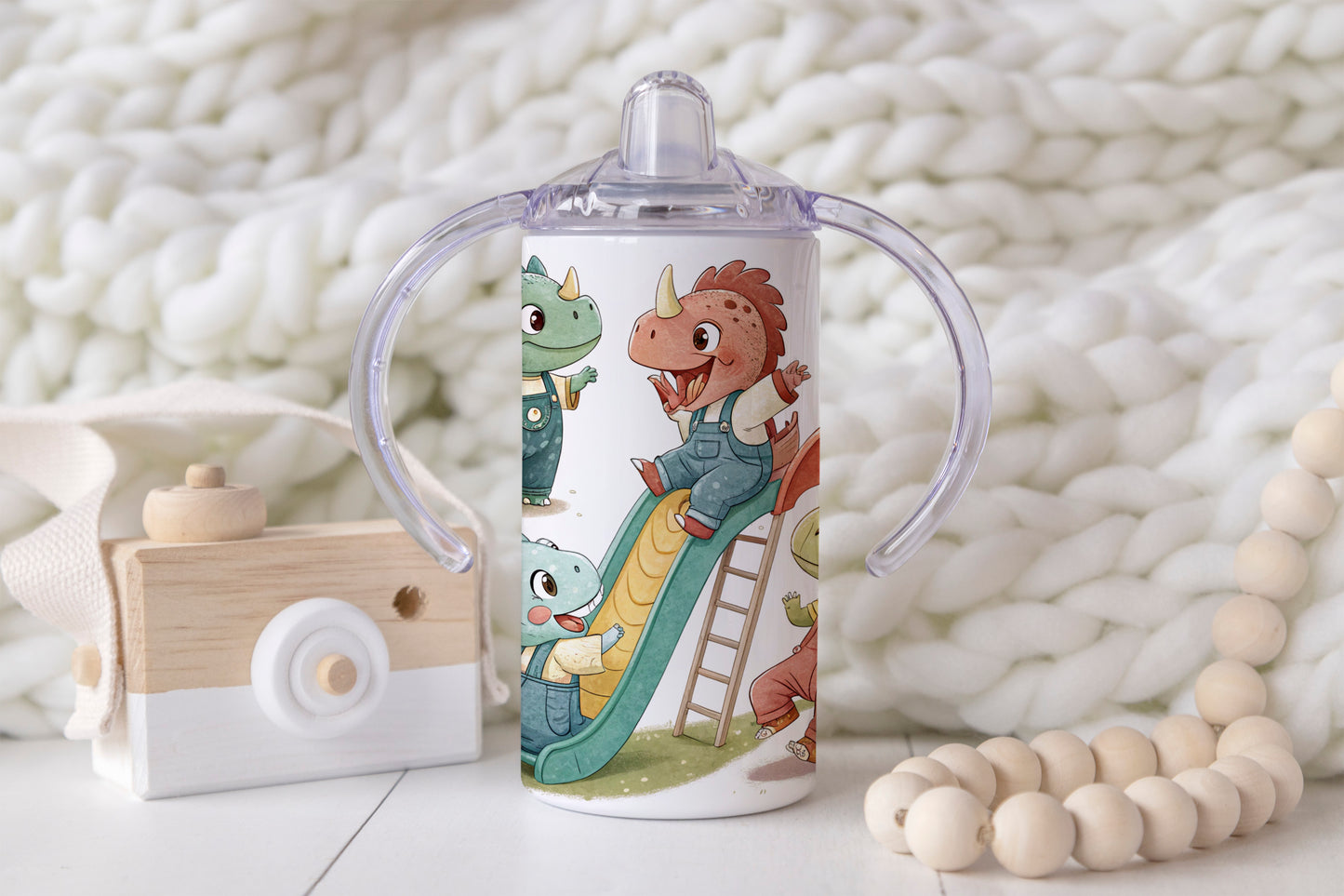 Dino Playground - 12oz Kids Sippy Cups