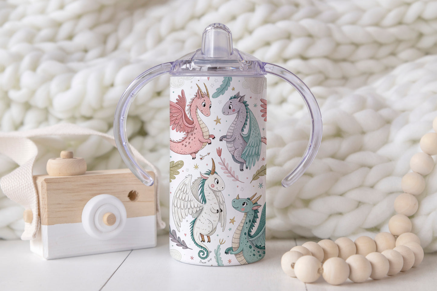 Dragon - 12oz Kids Sippy Cup