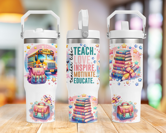 Teacher - 30oz Printed Tumbler